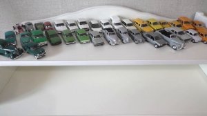 ОГРОМНАЯ КОЛЛЕКЦИЯ МАШИНОК! ЧАСТЬ 2! СОВЕТСКИЕ ЛЕГКОВЫЕ МОДЕЛИ!