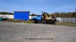 Лесовоз Урал 55571 с ГМ VM10l74