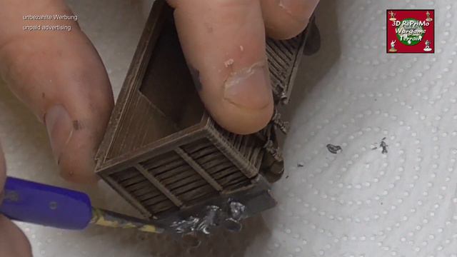 Tutorial:Bemalung eines Kohlewagen's in 1/72 /Painting Guide/How to paint a coal cart/WW2/Modellbah смотреть онлайн