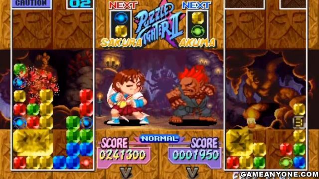 Super Puzzle Fighter 2 Turbo - Sakura Playthrough 2/2 смотреть онлайн