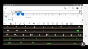 Libreoffice Calc on Mobile