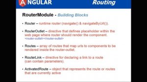 angular 4 routing (architecture) - part 1 of 2