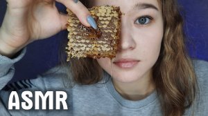 ? АСМР мёд в сотах, итинг | ASMR honeycomb, eating ?