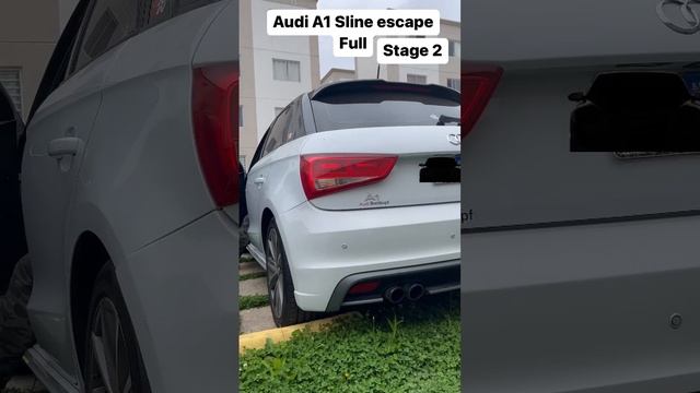 Audi A1 Sline escape direto stage 2   235cv