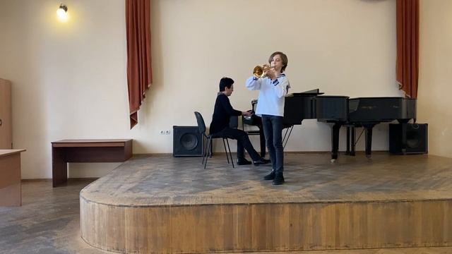 Дж. Фрескобальди. " Прелюдия и Токката". Труба - Валерий Кондратов. 9 марта 2021 года смотреть онлайн