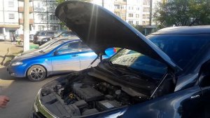 KIA SPORTAGE III установка упоров капота