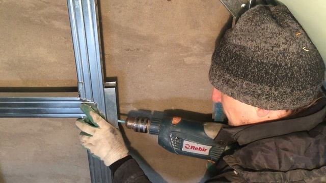 Мансарда на даче. Каркас из профиля Кнауф смотреть онлайн