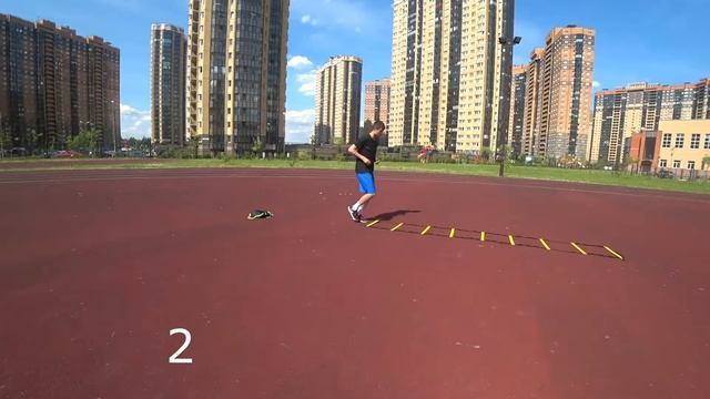 Упражнения на координационной лестнице для детей 6-8 лет