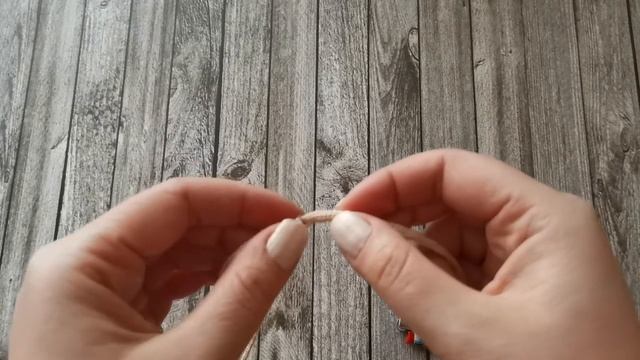 Как соединить вместе две нити полиэфирного шнура. Вязание крючком для новичков смотреть онлайн