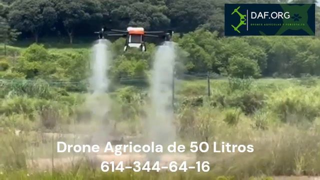 Drone Agricola de 50 Litros fabrica de drones agricolas en Chihuahua México. #t50 #djiT5 смотреть онлайн