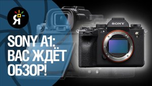 Sony A1: вас ждёт обзор! Камера уже у нас!