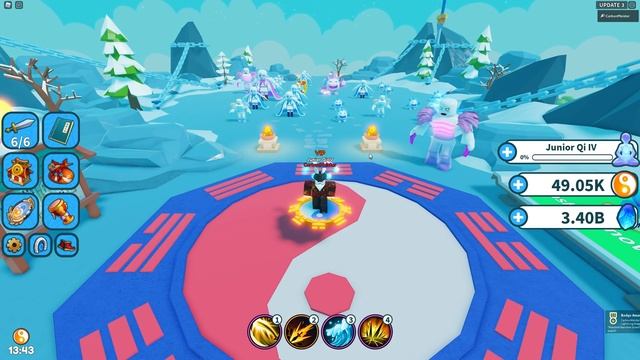 NEW "WORLD 7", ETERNAL ARTIFACTS, & AUTO FIGHT UPDATE! Weapon Fighting Simulator Roblox смотреть онлайн