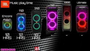 JBL Partybox Ultimate vs 1000 vs 710 vs 310 vs 110 vs Encore - Ultimate Partybox Comparison!