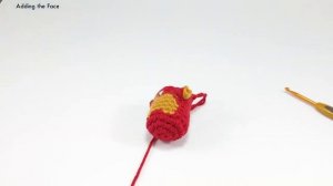 How to Crochet an Iron Man Finger Puppet || Amigurumi Pattern Tutorial