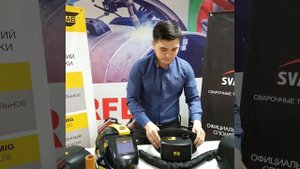 обзор маски esab с блоком подачи воздуха. Svarka.kz  Сварочная маска ESAB WARRIOR Tech 9-13 Black