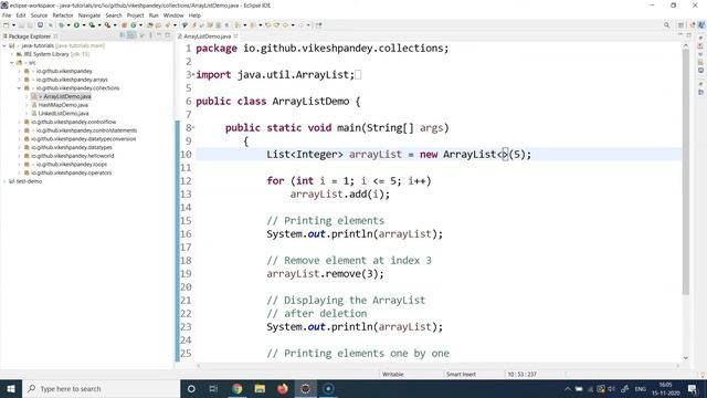 Java Tutorial For Beginners | Java Arraylist Tutorial With Examples | Java Programming | SimpliCode