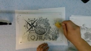 Стильные настенные часы быстро и легко. Крутая переделка старых часов. Декор часов своими руками.