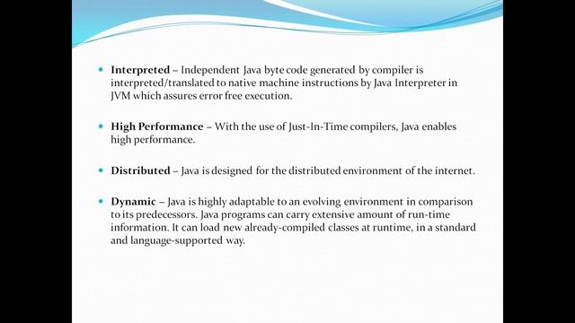 Chapter 1 Part-1 Java Introduction
