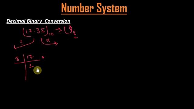 Fraction decimal to binary , octal , Hexadecimal  || Number System lec - 3  #numbersystem  #binary