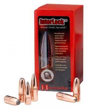 Hornady Interlock .30, 150 gr/9,7грамм RN ВС-0,186
