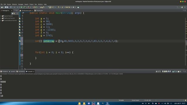 Arrays - Java TUTORIAL 2022/2023 for BEGINNERS смотреть онлайн