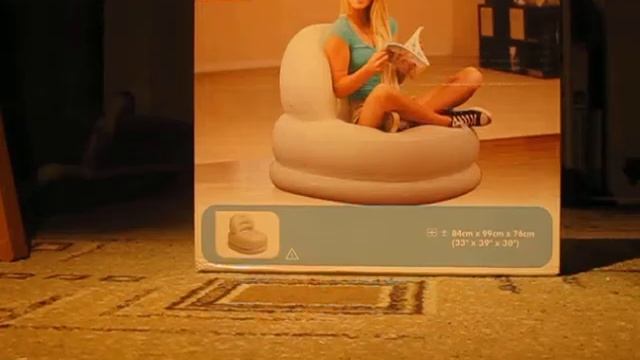 надувное кресло intex(для одыха и дома смотреть онлайн