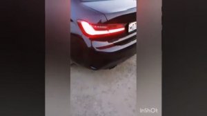 Активный выхлоп на BMW 3 G20 320d
