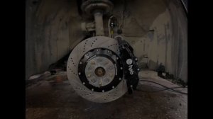 Увеличенные задние тормозные диски на Тойота Камри V70 + полный тормозной комплект на переднюю ось