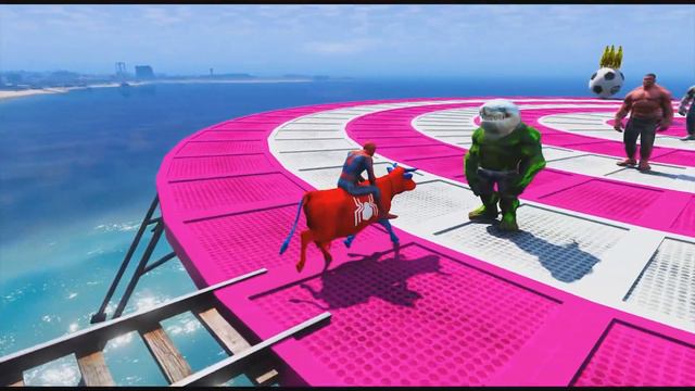 My Blue Elephant Simulator 3D Game JUMPING/RAGDOLL/EUPHORIA/PARKOUR Fanny Moments Spider-Man смотреть онлайн