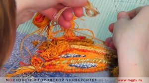 Ручное ткачество таписсерия ⚪ Школа художника для детей и взрослых