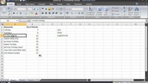 Count How Many Words are in a Cell in Excel