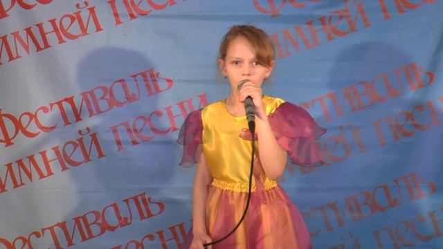 №12 Чекрушанский СДК, Щербакова Настя, песня «Зима красавица» смотреть онлайн