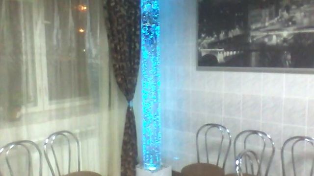 Пузырьковая колонна в углу - АКВА-КОМНАТА смотреть онлайн