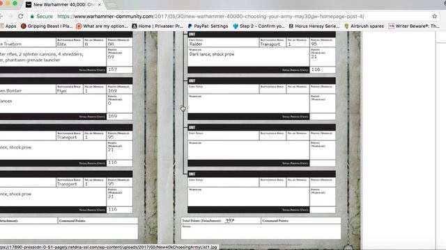 Warhammer 40k 8th Edition - Choosing your army смотреть онлайн