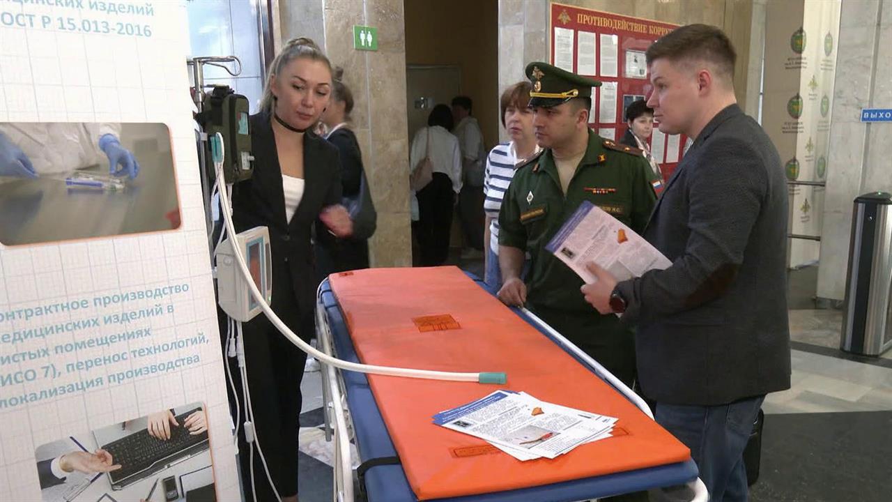 Новейшие разработки в военной медицине представили в госпитале имени А. А. Вишневского
