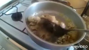 Пшеничная каша с мясом