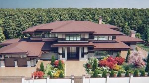 Индивидуальный проект загородного дома – 560 м²