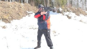 Арбалет МК - 400, первый выстрел