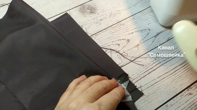 Сумка из кожзама своими руками / Как просто вшить молнию в сумку /  How to sew a zipper in a bag