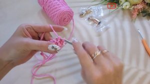 Как связать ручку для сумки. Простая и очень эффектная ручка для сумки крючком.