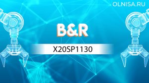 X20SP1130 Модуль питания безопасных систем B&R - Олниса 24