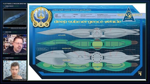 SeaQuest DSV 4600 SeaQuest DSV - Fleetyards Mission Briefing