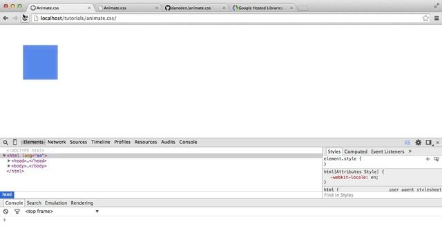 Easy CSS3 Animations With Animate.css