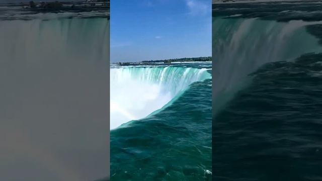 Самый красивый водопад на земле-Ниагара #waterfall#Niagara#America#beautiful#views#view#likeit#wate