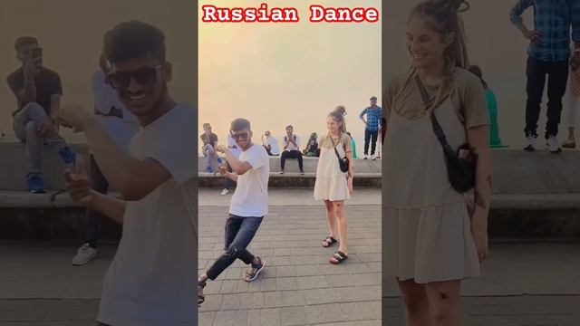 Russian Dance ? #russian #russia #funnydance #trending #video #akashvlogs