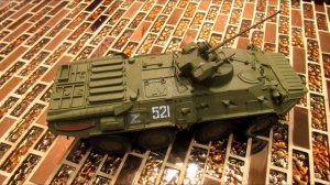 БТР-80А Звезда 1/35 результат сборки, нюансы