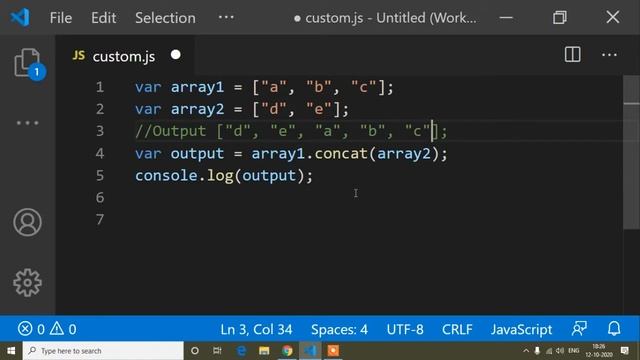 Array concat method javascript || Javascript array concat method || Array Concat || Javascript