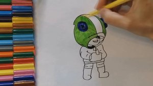 Как нарисовать Леона из Бравл Старс / Леон из Brawl Stars рисунок / How to draw Leon Brawl Stars