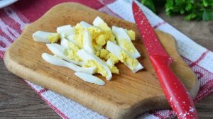 Салат Калейдоскоп с ветчиной