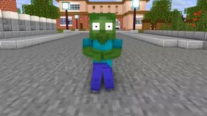 Monster School : BRAVE FIRE BABY ZOMBIE - Minecraft Animation